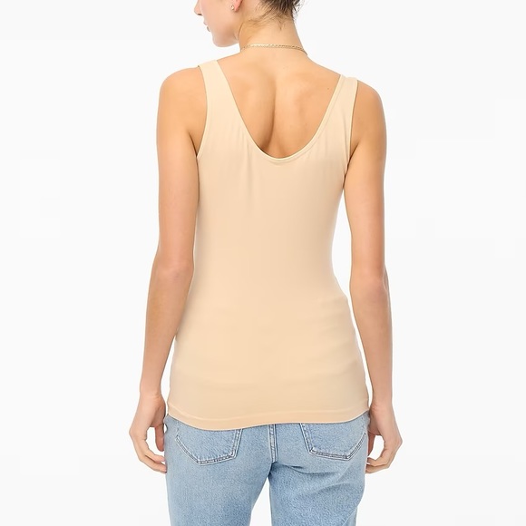 J. Crew - Reversible Layering Tank Top - Sand - Size S - New - Picture 3 of 3